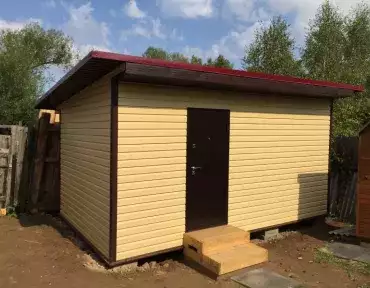 Отделка хозблока Отделка хозблока